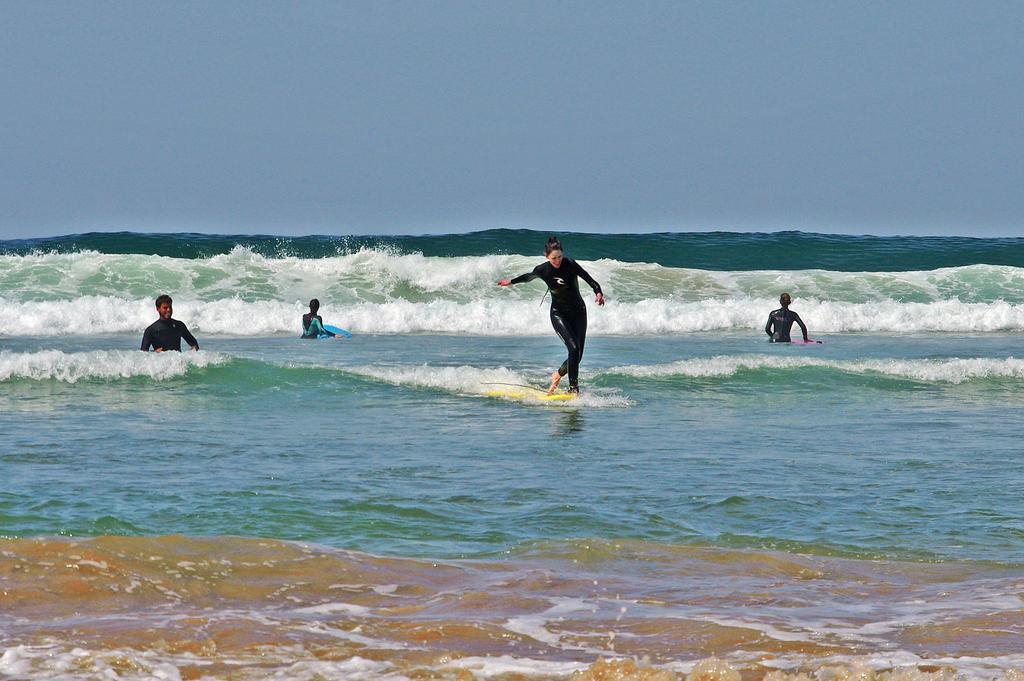 Zen Surf Beach House Hotel Aourir Buitenkant foto